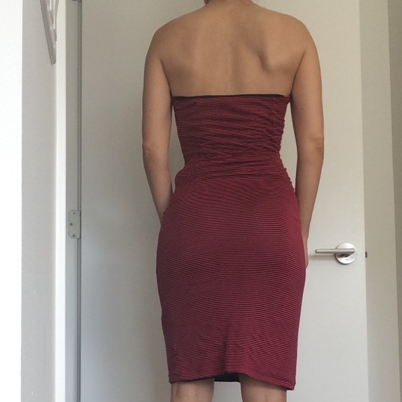⭐️McQ Red strapless summer dress - Picture 7 of 7